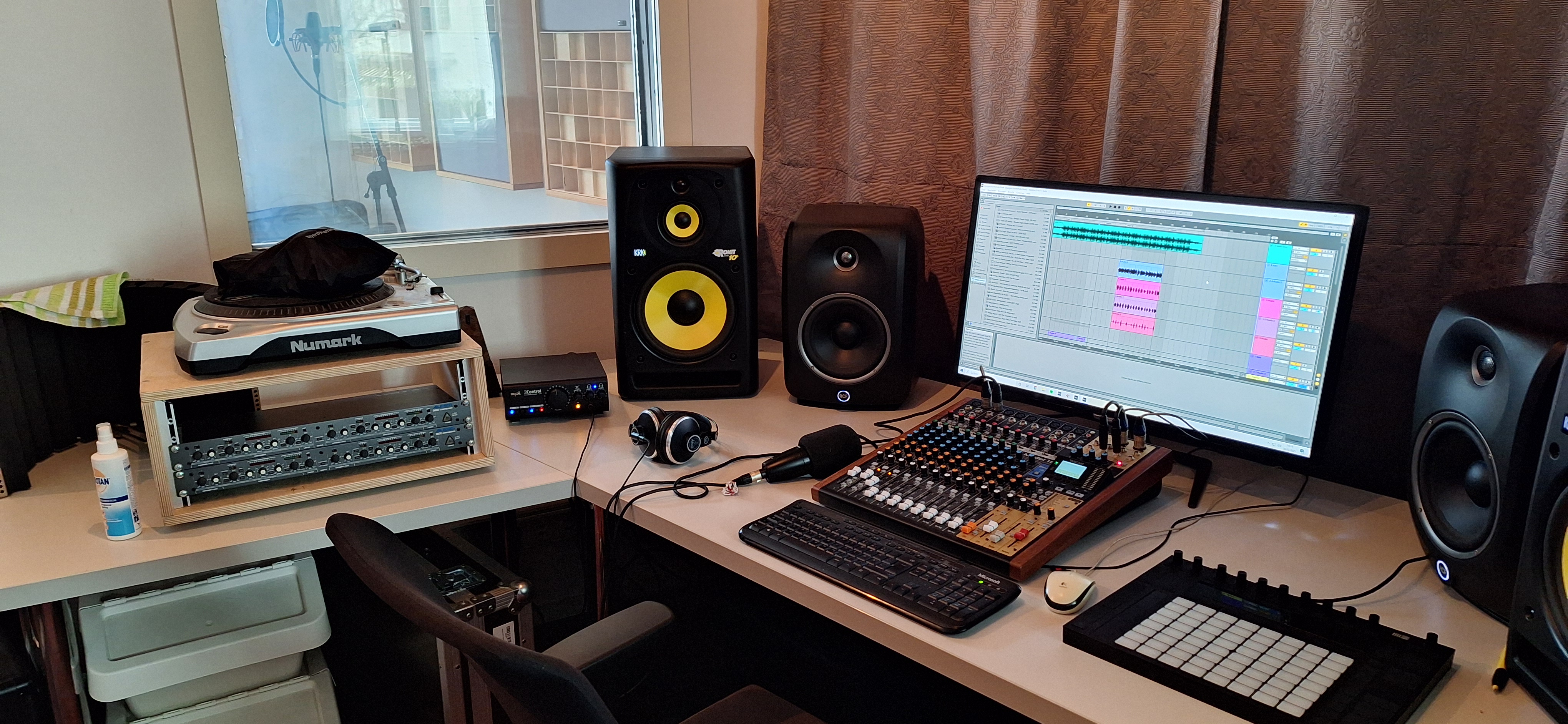 Tonstudio Innenansicht Neu